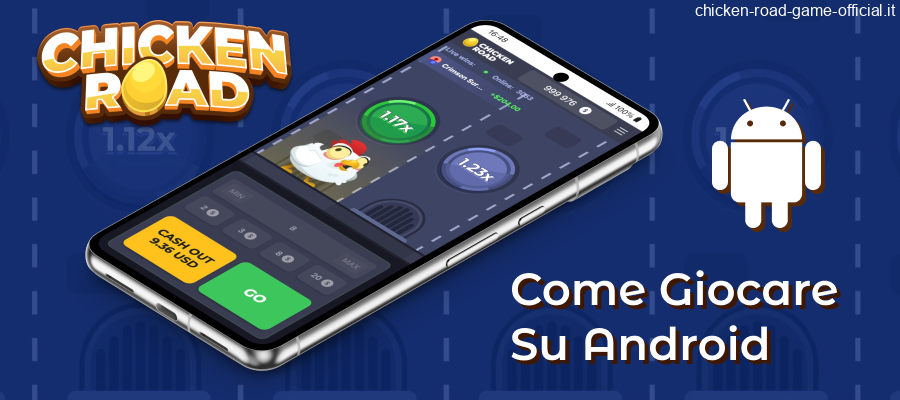Come giocare a Chicken Road su Android