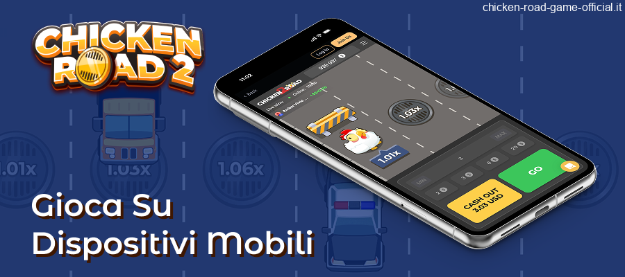 Installazione e gioco mobile di Chicken Road 2