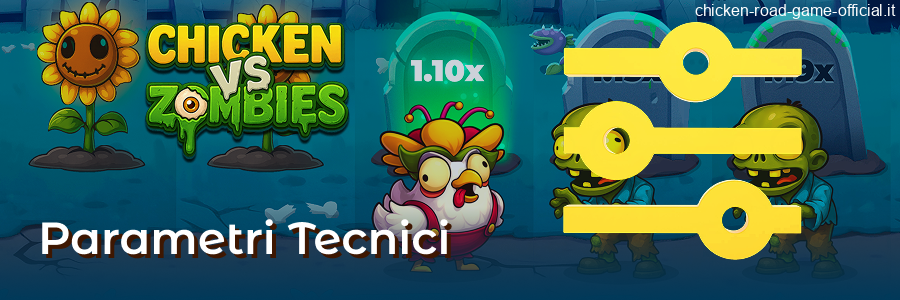 Prestazioni e parametri tecnici del gioco Chicken vs Zombies