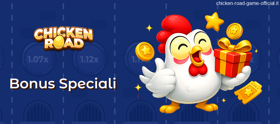 Bonus speciali e pacchetti benvenuto Chicken Road